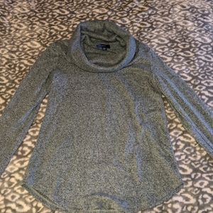 cowl neck sweater